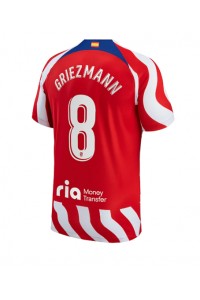 Atletico Madrid Antoine Griezmann #8 Fotballdrakt Hjemme Klær 2022-23 Korte ermer